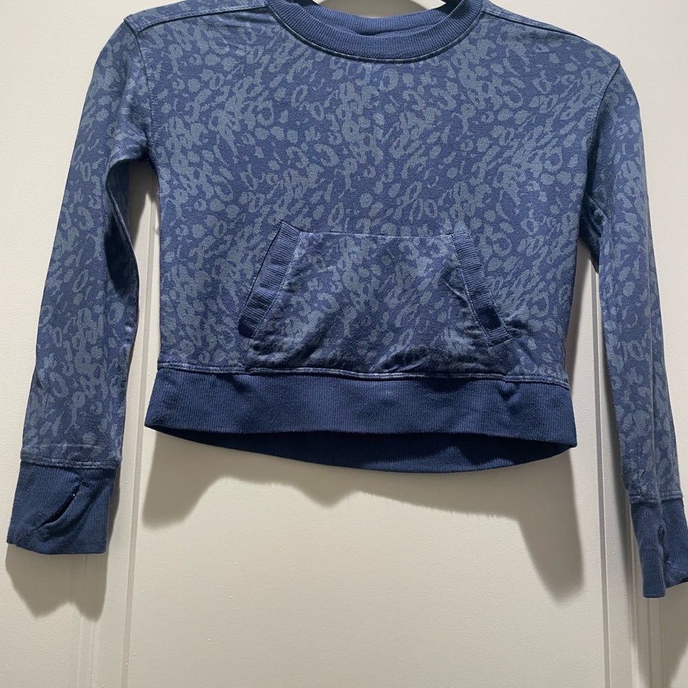All in Motion Kids Blue Patterned Hoodie